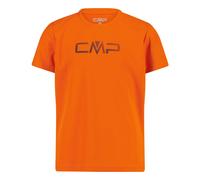 CMP Kinder Boys Funktions Print T-Shirt (Größe 110, orange)