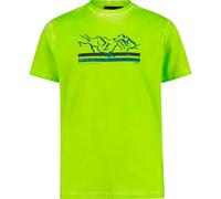 CMP Boys Stretch Kinder T-Shirts gruen Größe 152 Trekking Hautfreundlich