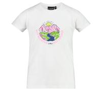 Cmp 39t7555 Kurzarm-t-shirt 14 Jahre Bianco / Pink Fluo