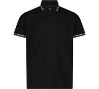 CMP Athleisure Alex Polo Herren T-Shirts schwarz Größe XXL Lifestyle Hautfreundlich