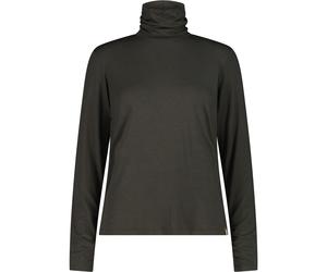 CMP Athleisure Damen Pullover schwarz Größe XL Lifestyle Geruchsneutralisierend Lyocell (Tencel™) | Merinowolle