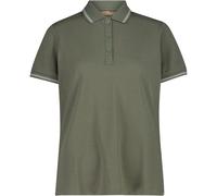 CMP Athleisure Mary Polo Damen T-Shirts oliv Größe L Lifestyle Hautfreundlich