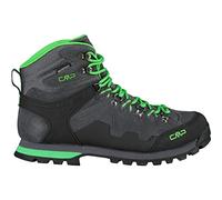 CMP - Athunis Mid Trekking Shoe Wp, Man, Grey-Verde Fluo, 41