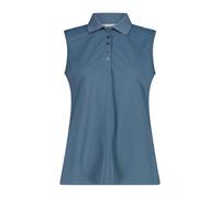 CMP Atmungsaktives ärmelloses Poloshirt für Damen - 3T59776, Space, 42