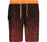 CMP Badeanzug Mittellanger Stretch-Badeanzug, Antracite-Mandarin, 56, 39R9227