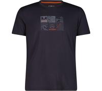 CMP Bamboo Herren T-Shirts schwarz Größe S Lifestyle Elastisch