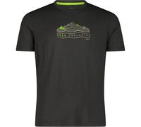 CMP Bamboo Herren T-Shirts schwarz Größe XL Lifestyle Elastisch