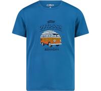 CMP Boys Funktions Kinder T-Shirts blau Größe 152 Trekking Elastisch