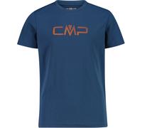 CMP Boys Funktions Print Kinder T-Shirts blau Größe 110 Trekking Geruchsneutralisierend