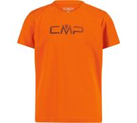 CMP Kinder Boys Funktions Print T-Shirt (Größe 104, orange)