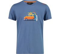 CMP Kinder Boys Jersey T-Shirt (Größe 116, blau)