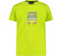 CMP Boys Jersey Kinder T-Shirts gruen Größe 116 Lifestyle Hautfreundlich