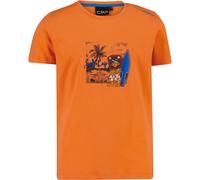 CMP KID T-shirt orange-cyano (29CV) 98