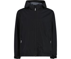 CMP Boys Rain Kinder Regenjacke schwarz Größe 140 Trekking Klein verpackbar Wasserabweisend