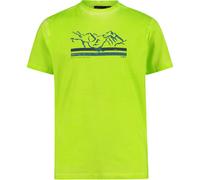 CMP Boys Stretch Kinder T-Shirts gruen Größe 164 Trekking Hautfreundlich