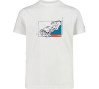 CMP - Kid's Stretch Dyed T-Shirt - T-Shirt, Gr. 104, weiß (Bianco)