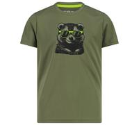 CMP - Boy's T-Shirt Piquet - Funktionsshirt, Gr. 116, oliv (OilGreen)