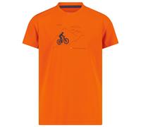 CMP - Boy's T-Shirt Piquet - Funktionsshirt, Gr. 152, orange (Carrot)