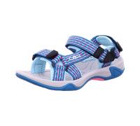 CMP Campagnolo Kids Hamal Hiking Sandal Deep Lake-Pink Fluo Größe EU 28 für Kinder, blau, Größe 34 EU