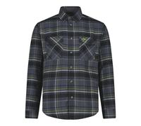 CMP Campagnolo Herren Langarmhemd 32T1757-58US Titanio-Nero-Acido Größe 52