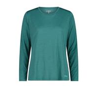 CMP - Women's L/S Jacquard T-Shirt - Funktionsshirt, Gr. L 42, türkis (Agave)
