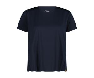 CMP CLAUDIA WOMAN T-SHIRT BLACK BLUE 40