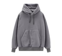 Kapuzenpullover CMP, Herren, Gr. M, grau, Obermaterial: 100% Polyester, Pullover (53694764-M) grau