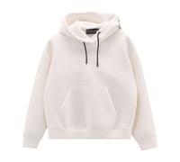 cmp - collective (of) moving people Woman Sweat FIX Hood ivory (A125) XS