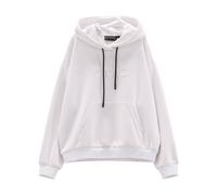 Hoodie CMP, Damen, Gr. L, bianco, Obermaterial: 65% Baumwolle, 35% Polyester, Sweatshirts Hoodie, sportlicher Stil, für Erwachsene, für Sportmode und Outdoormode (41785162-L) bianco