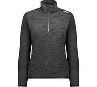 CMP Damen Arctic Fleece-pullover Für Sweatshirt, Schwarze Mel., 34 DE