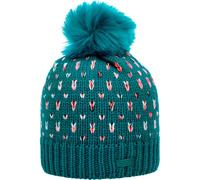 CMP Damen Beret Berretto Lavorato A Maglia Con Pom Pom Da Donna