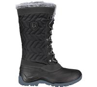 CMP Winterstiefel Nietos Urban Style (Kunstpelzfutter, wasserdichter Überschuh) schwarz Damen, Größe Euro (US) 36 (4)