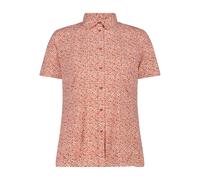 CMP - Women's Shortsleeve Shirt with Pattern - Bluse, Gr. L 42, rosa (Bitter/Granata/B.Co)