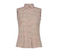 CMP - Women's Shirt with Pattern - Bluse, Gr. M 40, braun (Orchidea/Salvia/B.Co)