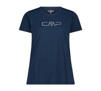 CMP Damen Da Donna T-Shirt, Blau-grau, 46 EU