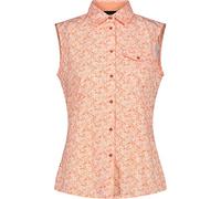 CMP Damen Elastisches Ärmelloses Damenshirt Shirt, Weißer Sonnenaufgang, 42 EU