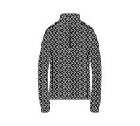 CMP Damen Fleecejacke Woman Printed Sweat 33L0486-31YP 48 Nero-Bianco