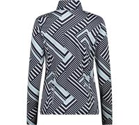 CMP Damen Fleeceshirt Black Blue-Anice 46
