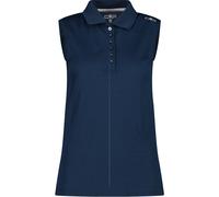 CMP - Ärmelloses Poloshirt für Damen, Blauer Stein, D38