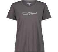 CMP Damen Funktions Print T-Shirt (Größe XS, grau)