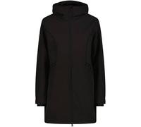 CMP Campagnolo Damenparka FIX Hood Softshell mit Innenfell Schwarz Gr. 40