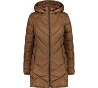 CMP Damen Hoodie Snaps Parka, Camel, 42