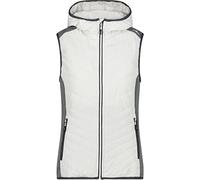 CMP Damen Hybrid Hoodie Weste, b.co Gesso, 42