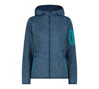 CMP Damen Jacke Knitted Melange Hoody 3H19826-07MT 36 Night-Tiffany