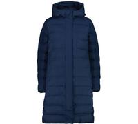 Wintermantel CMP "WOMAN COAT FIX HOOD", Damen, Gr. 40, blau ink, Obermaterial: 100% Polyester. Futter: 100% Polyester. Wattierung: 100% Polyester, Mäntel Wintermantel, wärmend & winddicht & wasserabwe