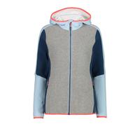 CMP Damen Jacke Woman Jacket Fix Hood 32M2086-L437 46 Cristall Blue
