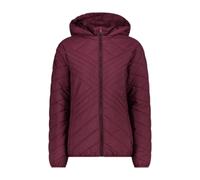 CMP Damen Jacke Woman Jacket Snaps Hood 32K3056M-C935 48 Rubino Melange