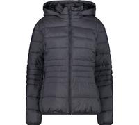 WOMAN JACKET SNAPS HOOD Grafite Melange 40
