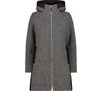 CMP Damen Kapuzensweat WOMAN COAT FIX HOOD (33M3996) 38 Grau