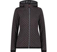 CMP Damen Kapuzensweat WOMAN JACKET FIX HOOD (33H1966) 42 ANTRACITE-PESCA-B.CO